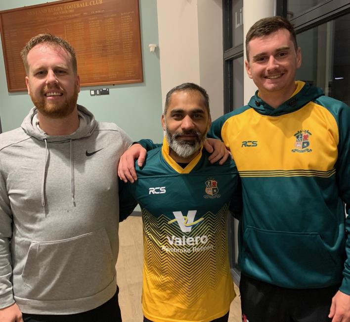 Pembroke star players - Luke Butler, Krunal Patel and Jack Harries